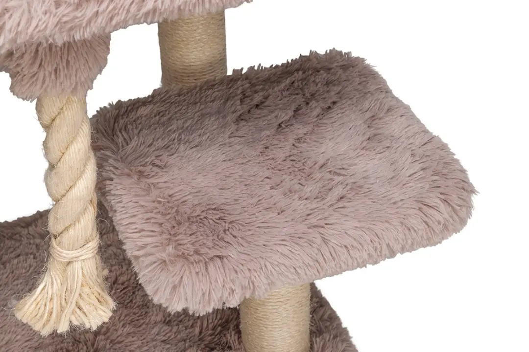 Beeztees Duco Krabpaal Taupe 60x45x126cm