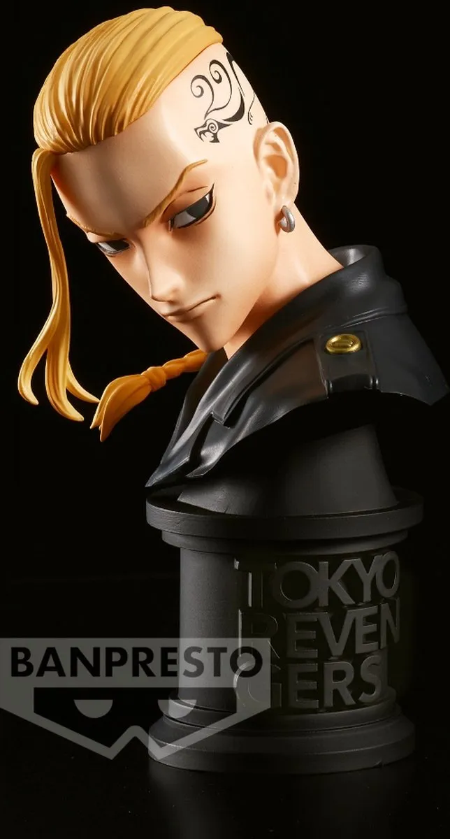 Bandai Banpresto Tokyo Revengers Ken Ryuguji Faceculpture - Multicolor