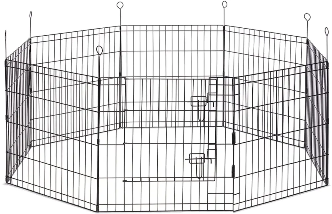 Beeztees Puppyren Ted Paneel 60x60cm - 8 Stuks - Grijs