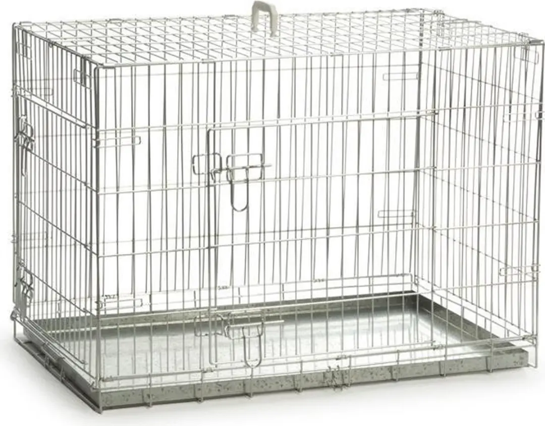 Beeztees Hondenbench 2 Deurs 89x60x66cm