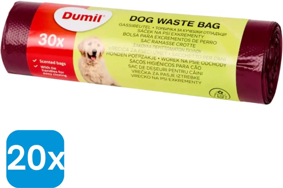 Dumil Hondenpoepzakjes 600 Stuks