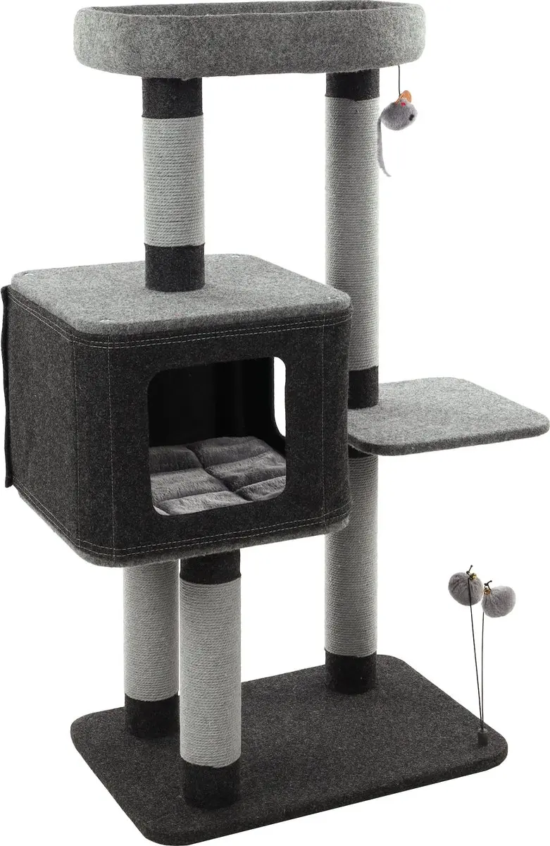 Flamingo Fati Kattenmeubel 75,5x43,5x110,5cm