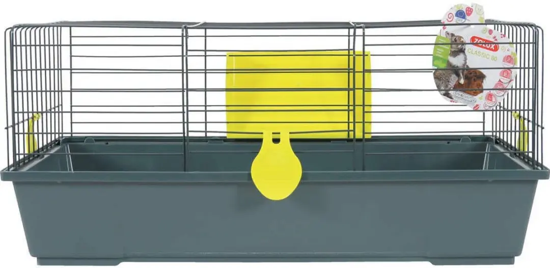 Zolux Cage Classic 80cm - Grijs/Aquamarijn