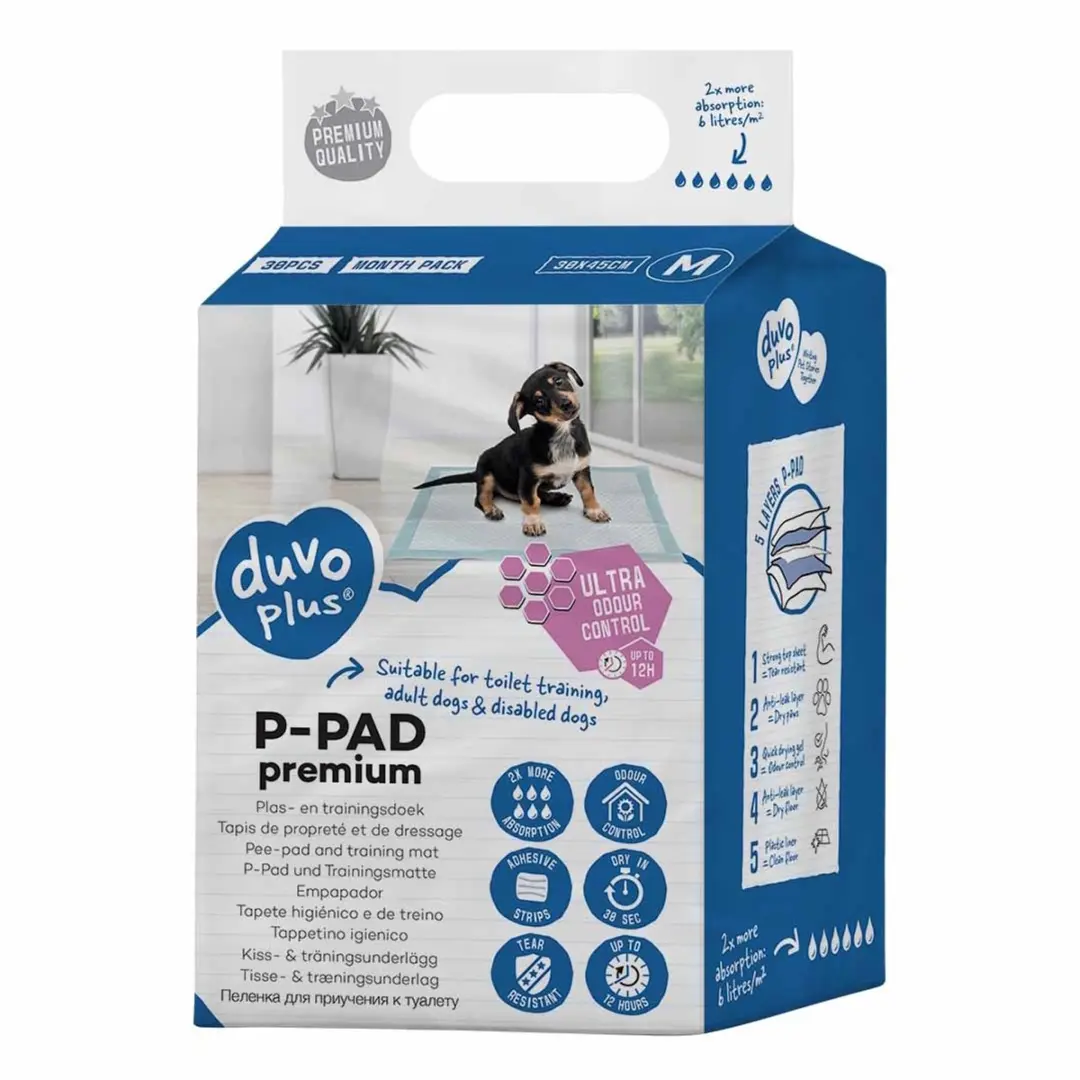Duvo+ P-Pad Premium Geurcontrole 30 Stuks