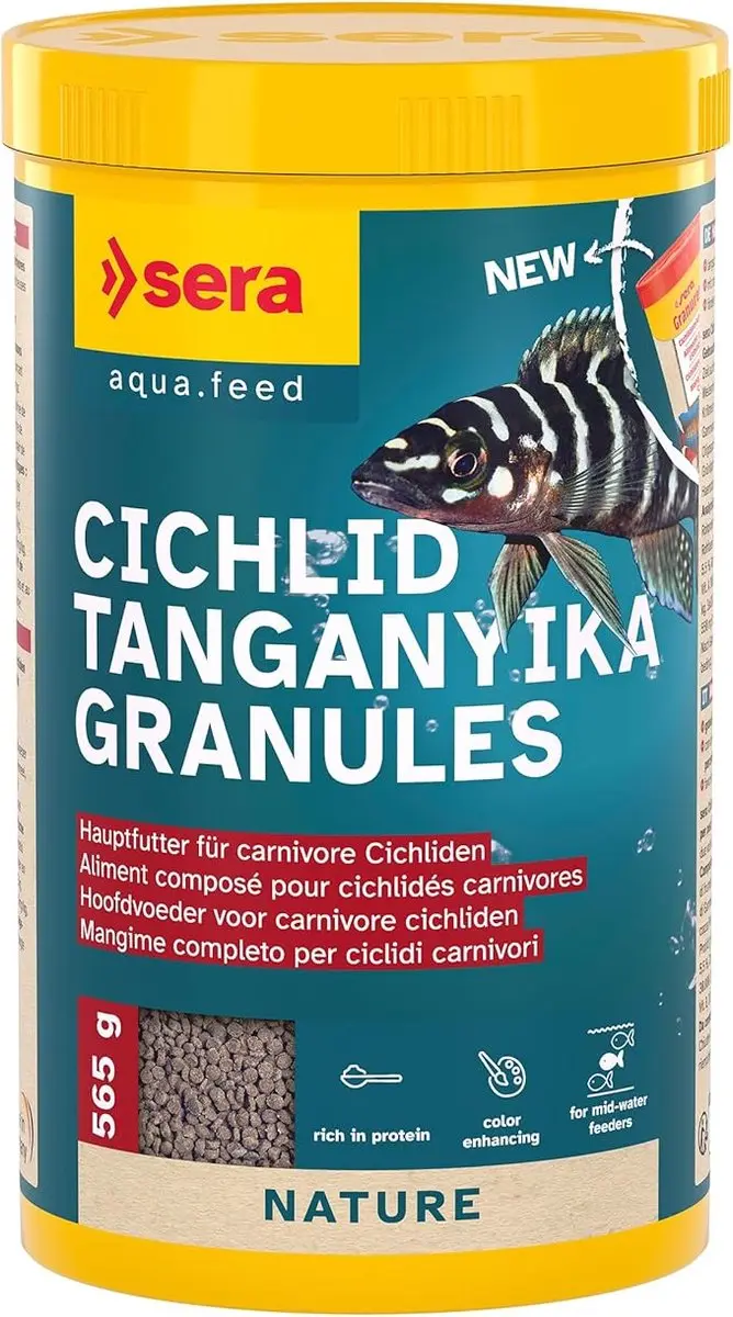 Sera Cichlid Tanganyika Granules Visvoer 1.000ml