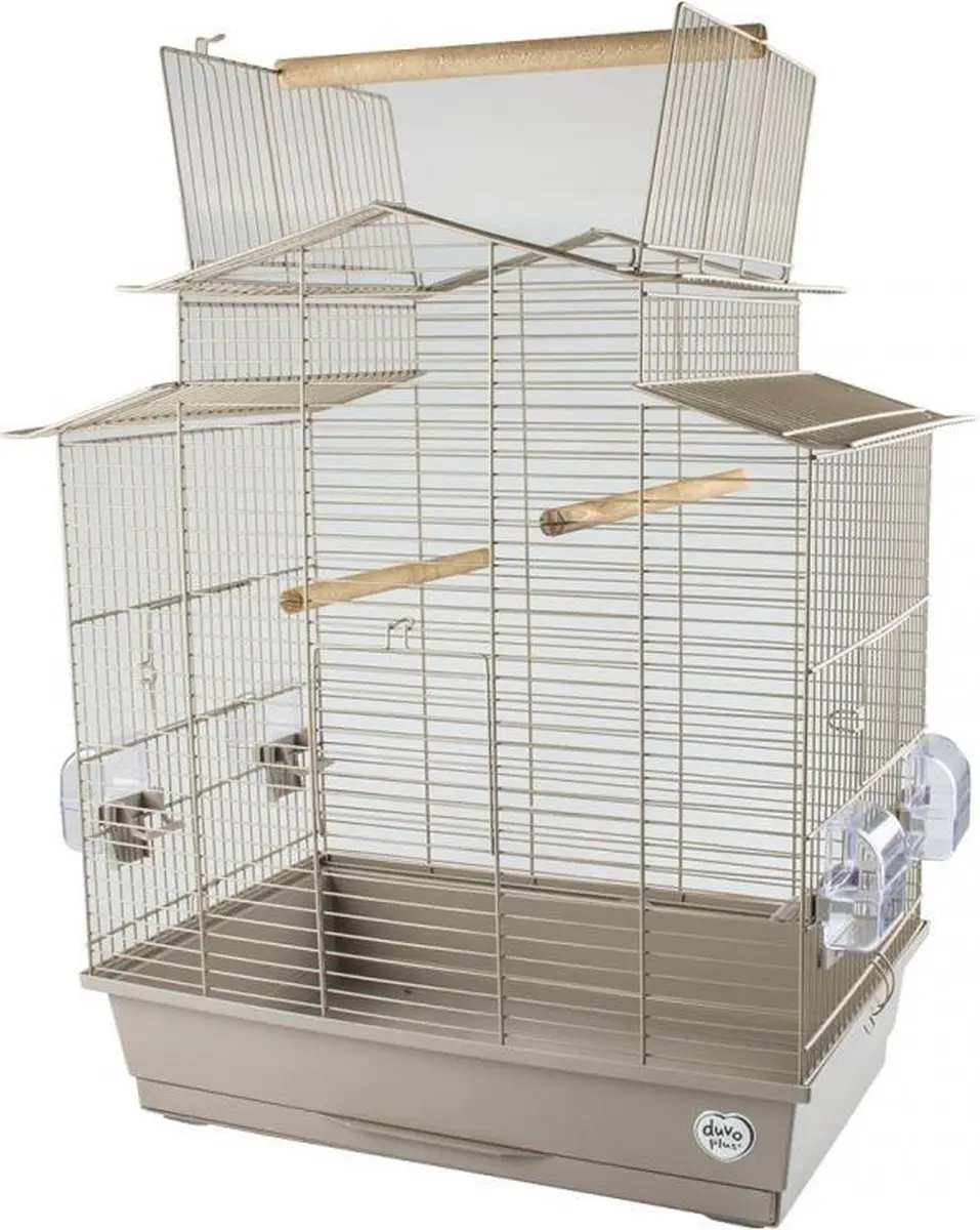 Duvo+ Vogelkooi IZA 3 Mokka 58x38x65cm