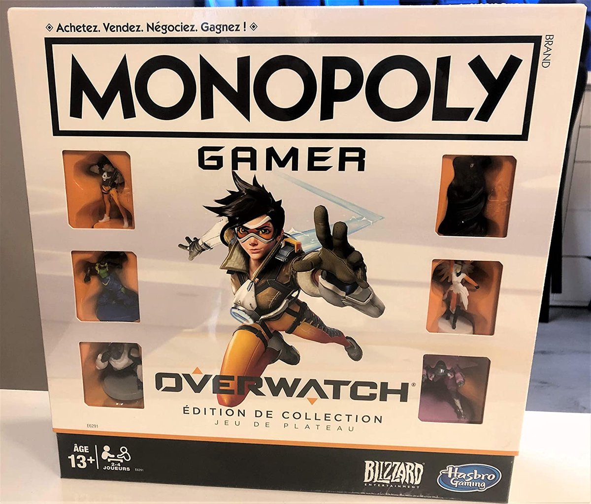 Hasbro Monopoly Overwatch Collectors Edition - Board game - Vanaf 13 jaar