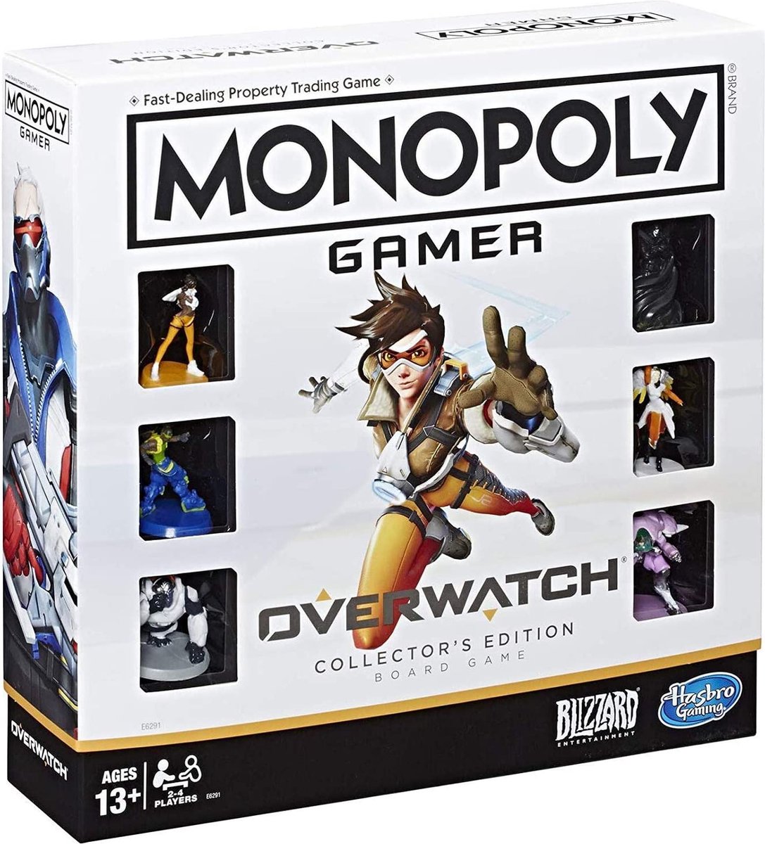 Hasbro Monopoly Overwatch Collectors Edition - Board game - Vanaf 13 jaar