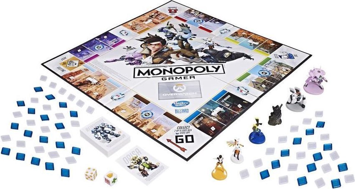 Hasbro Monopoly Overwatch Collectors Edition - Board game - Vanaf 13 jaar