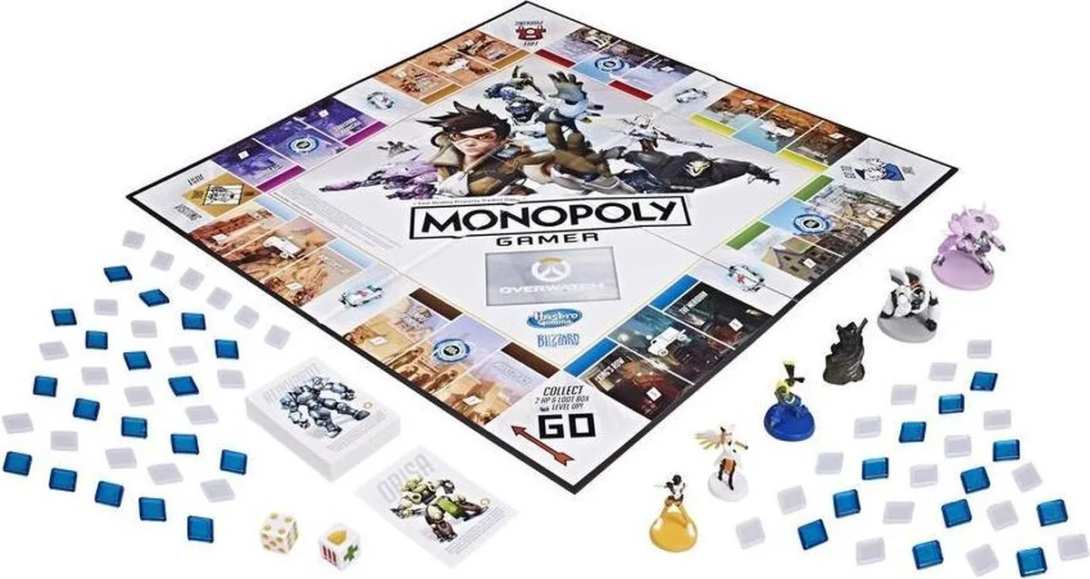Hasbro Monopoly Overwatch Collectors Edition - Bordspel