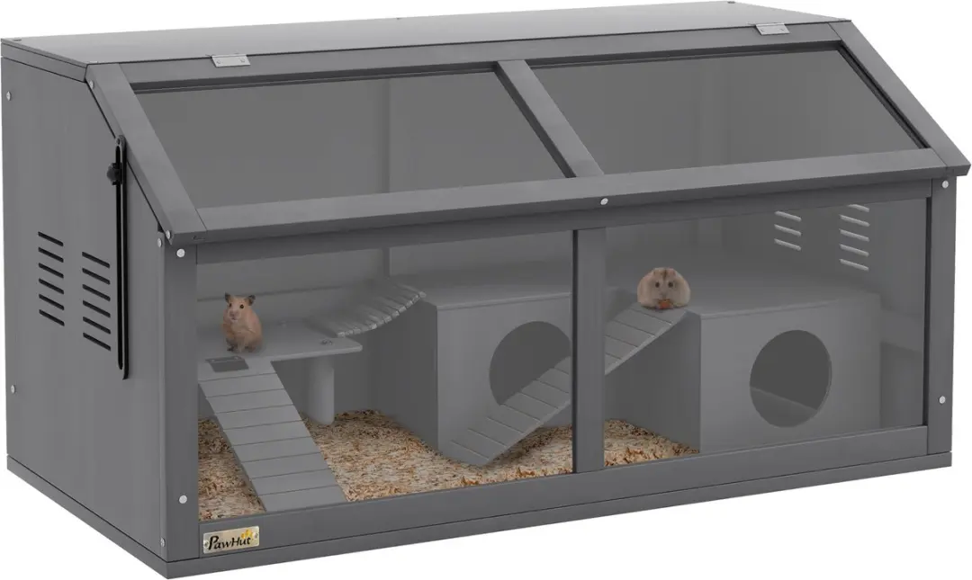 Pawhut Hamsterkooi Staand