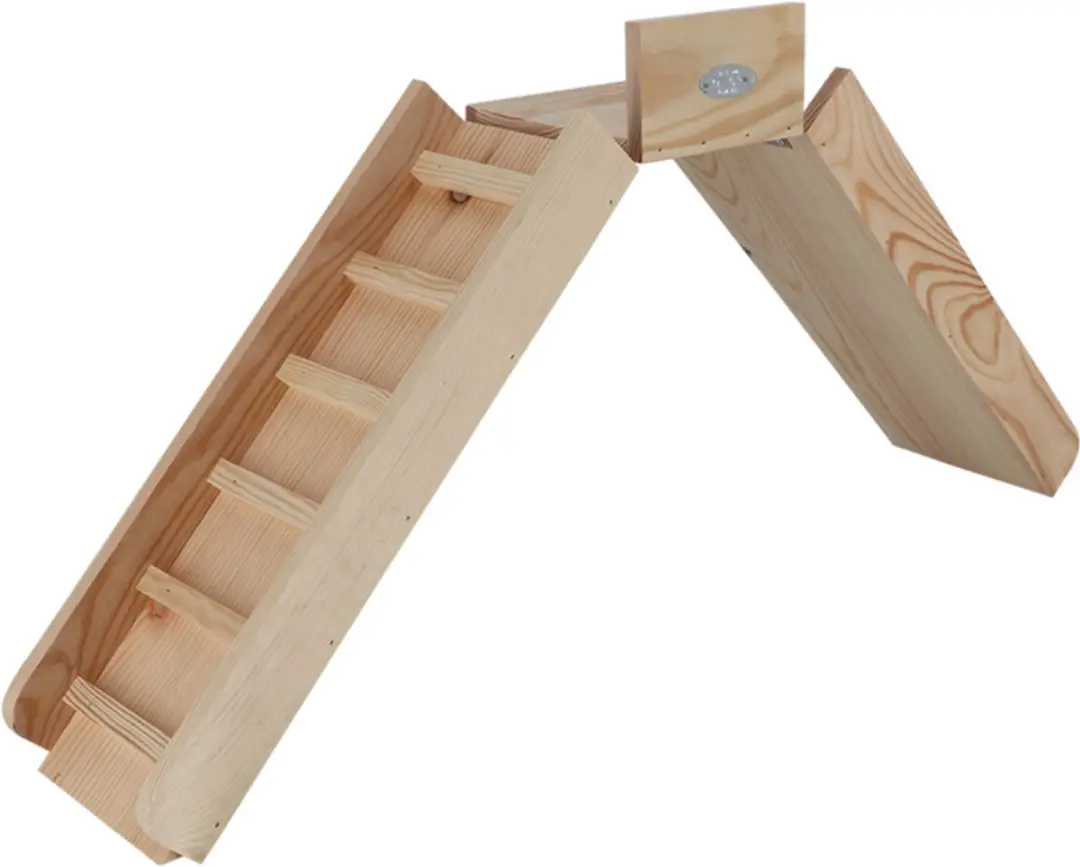 Esschert Design Egeltrap 101x15,5x7,5cm - Houtkleur