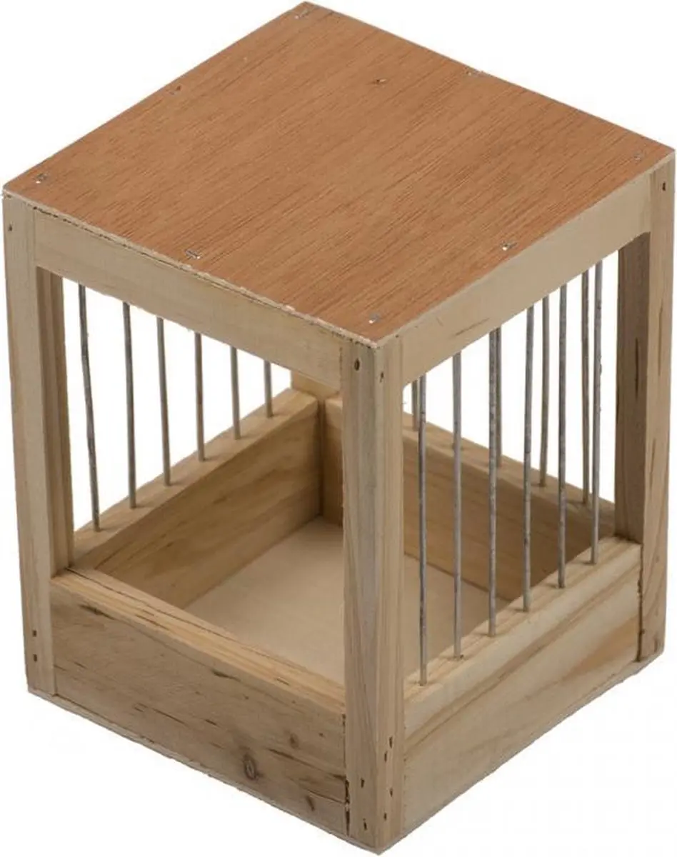 Duvo+ Nestkast Hout 11x11x13cm