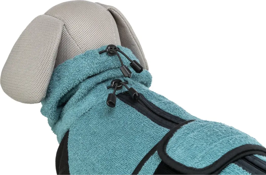 Trixie Honden Badjas Petrol - 38 cm