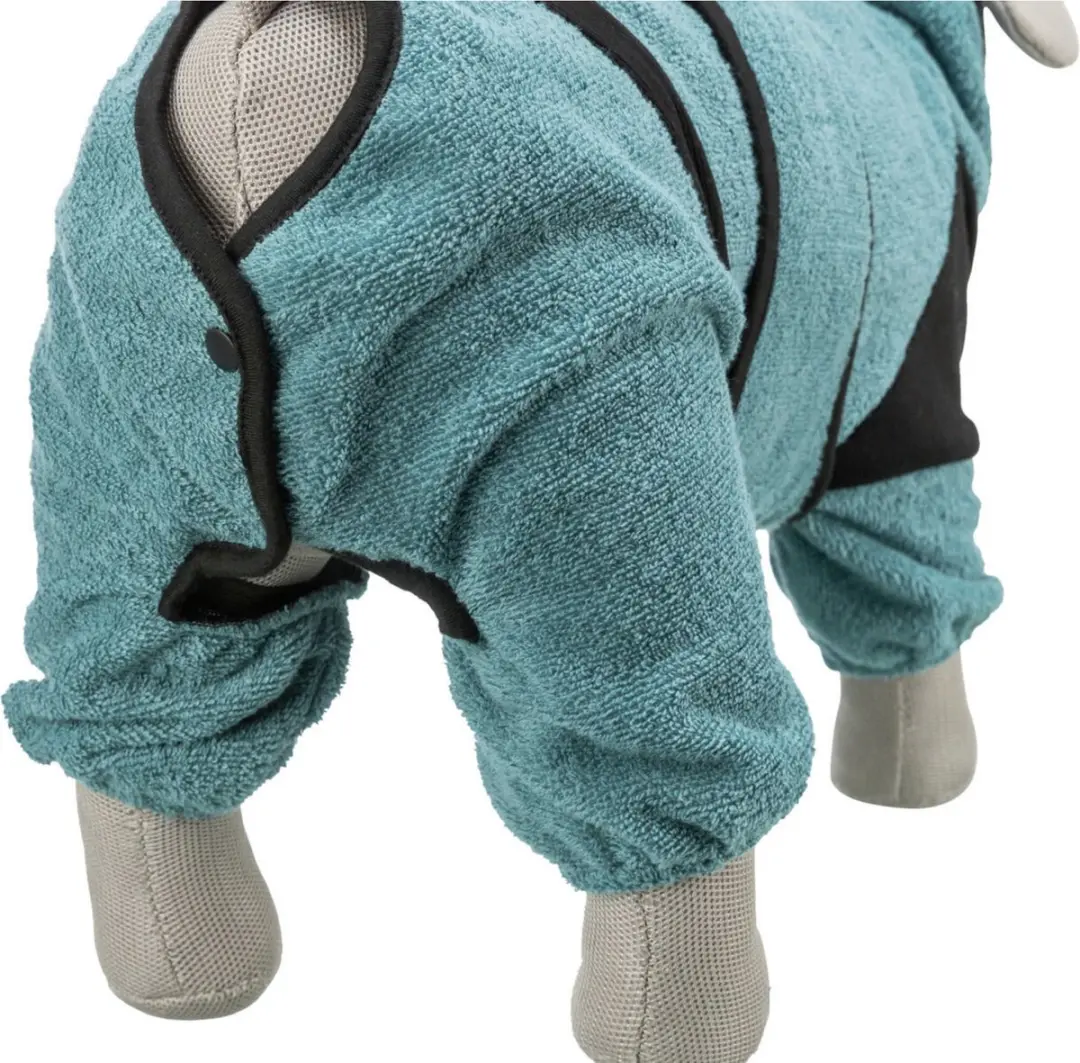 Trixie Honden Badjas Petrol - 38 cm