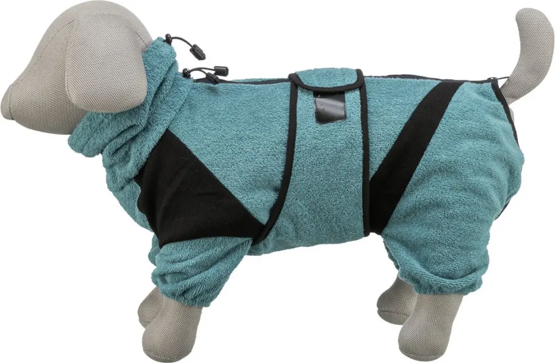 Trixie Honden Badjas Petrol - 38 cm