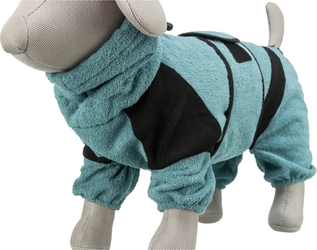 Trixie Honden Badjas Petrol - 38 cm