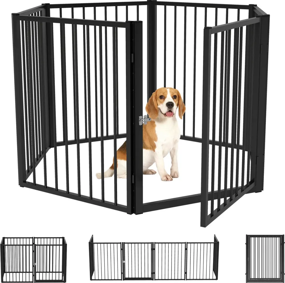 Pawhut Puppyrent 6-delig 76cm