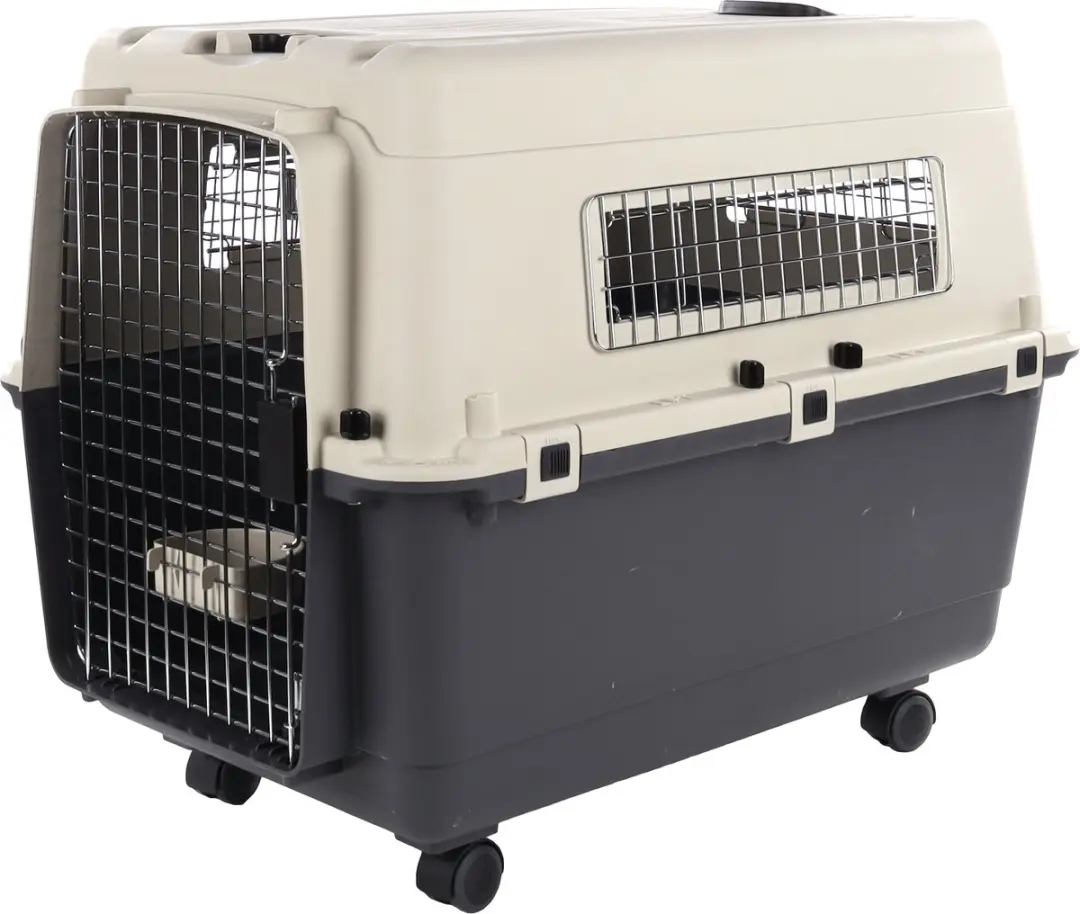 Flamingo Transportbox Nomad Donkergrijs L 80x57x65cm