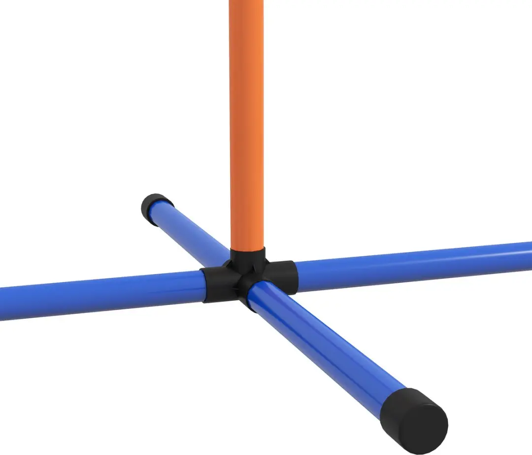 Pawhut Hunde Agility Set 4-delig - Orange/Blau
