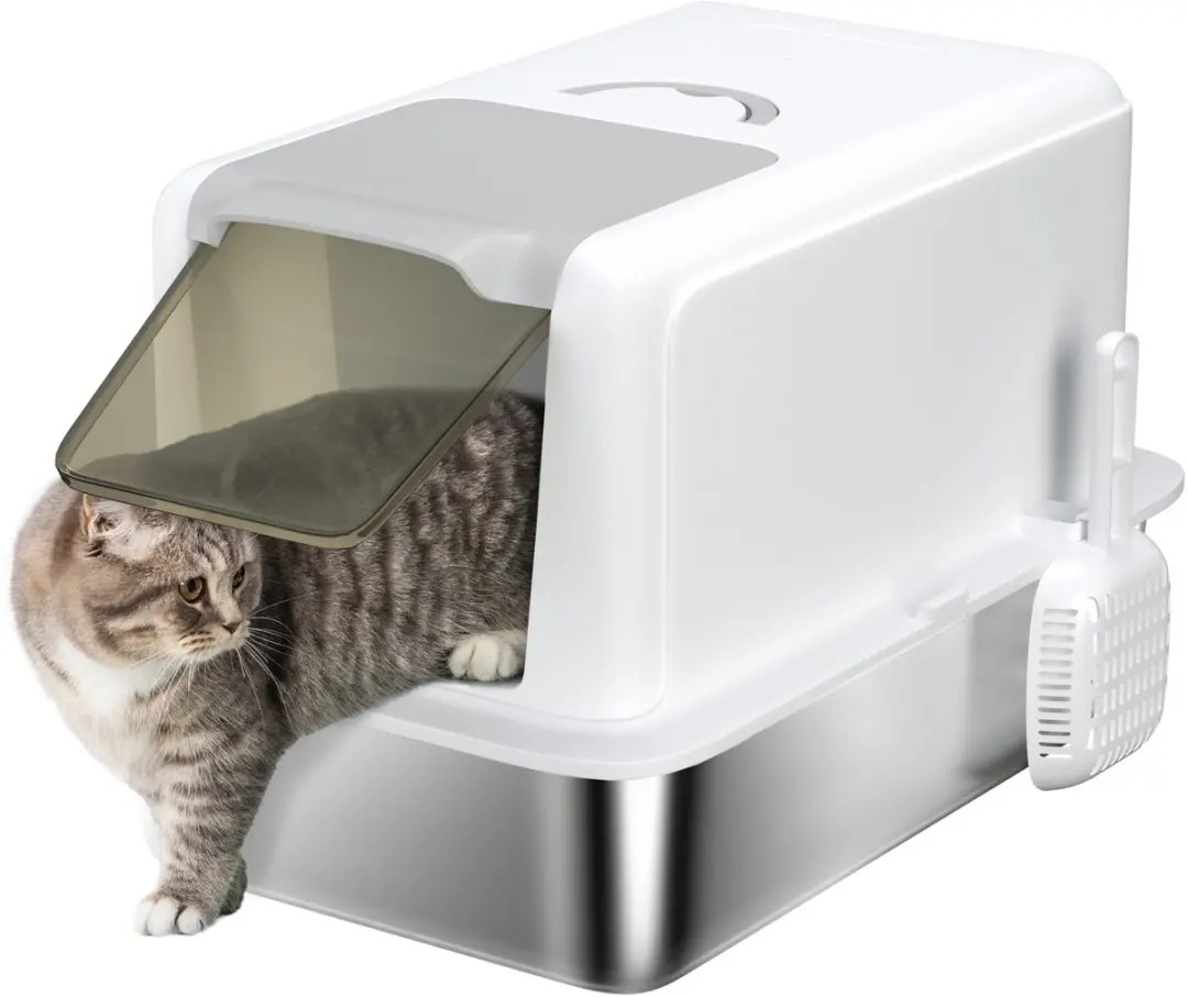 Pawhut Kattenbak met deksel