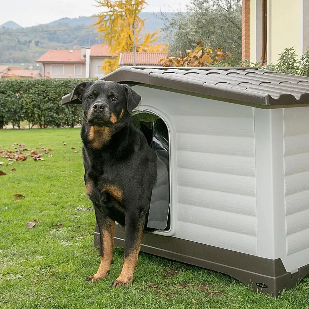 Ferplast Dogvilla 110 Hondenhok - 111x84x79cm - Grijs