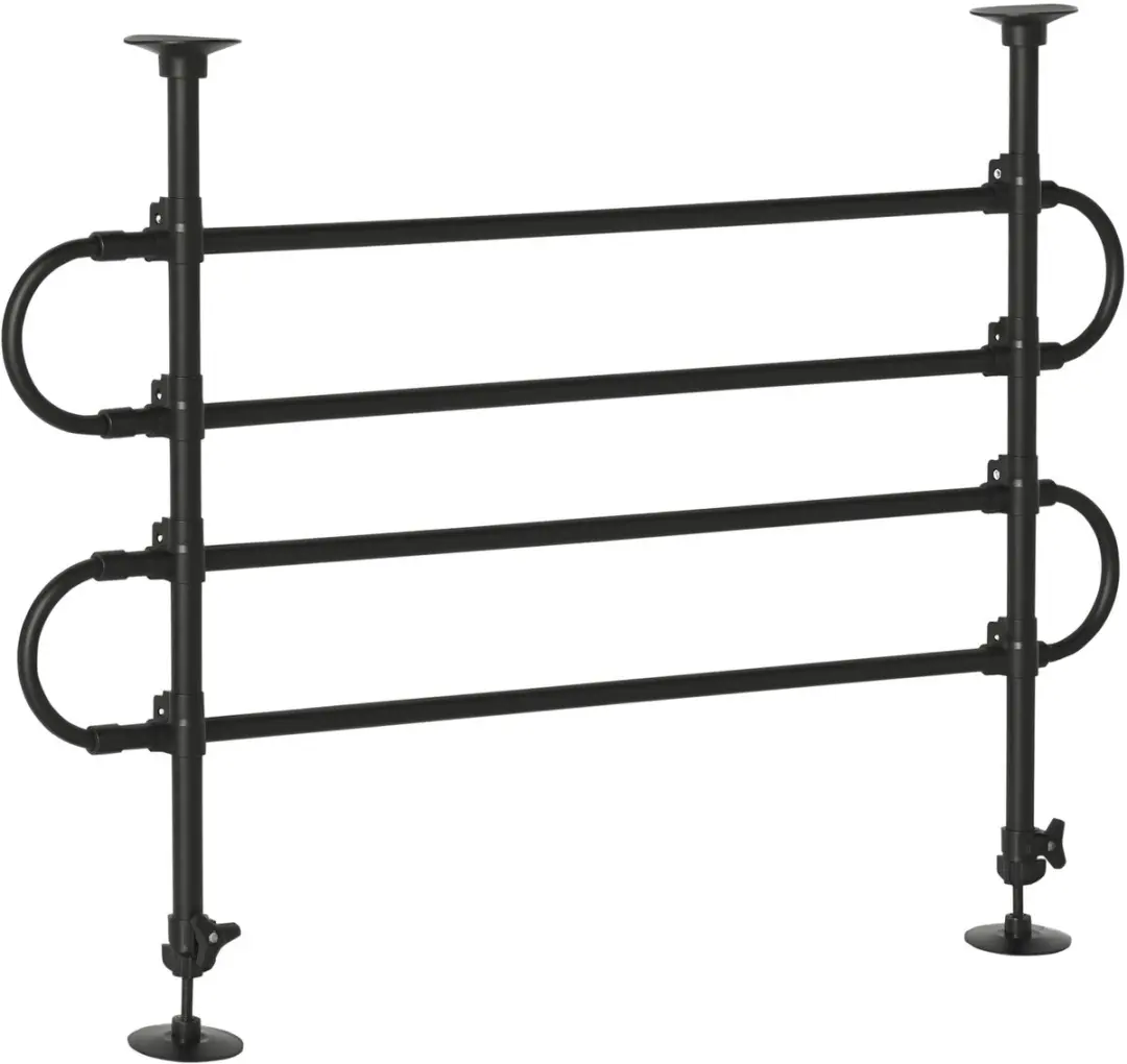 Pawhut Huisdier Autobarrière 135x105cm