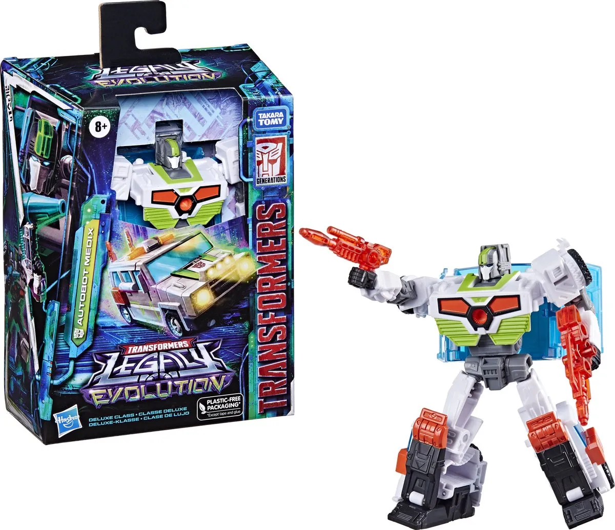 Hasbro Transformers Legacy Evolution Autobot Medix F70165L0 - Multi - afbeelding 6 van 6