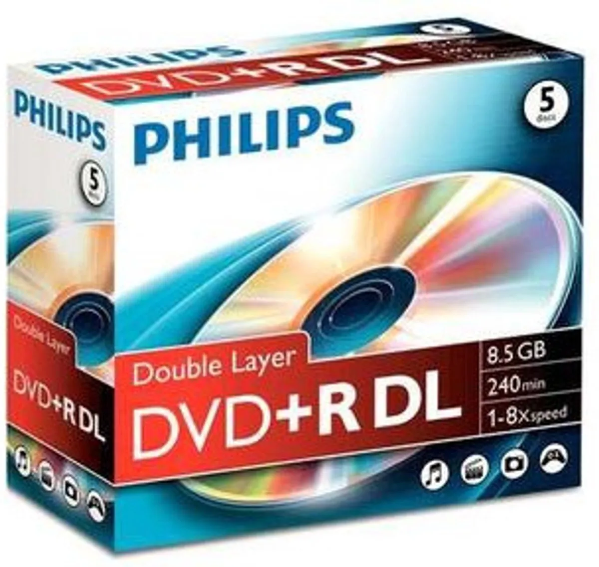 Philips DVD+R DL 8.5GB
