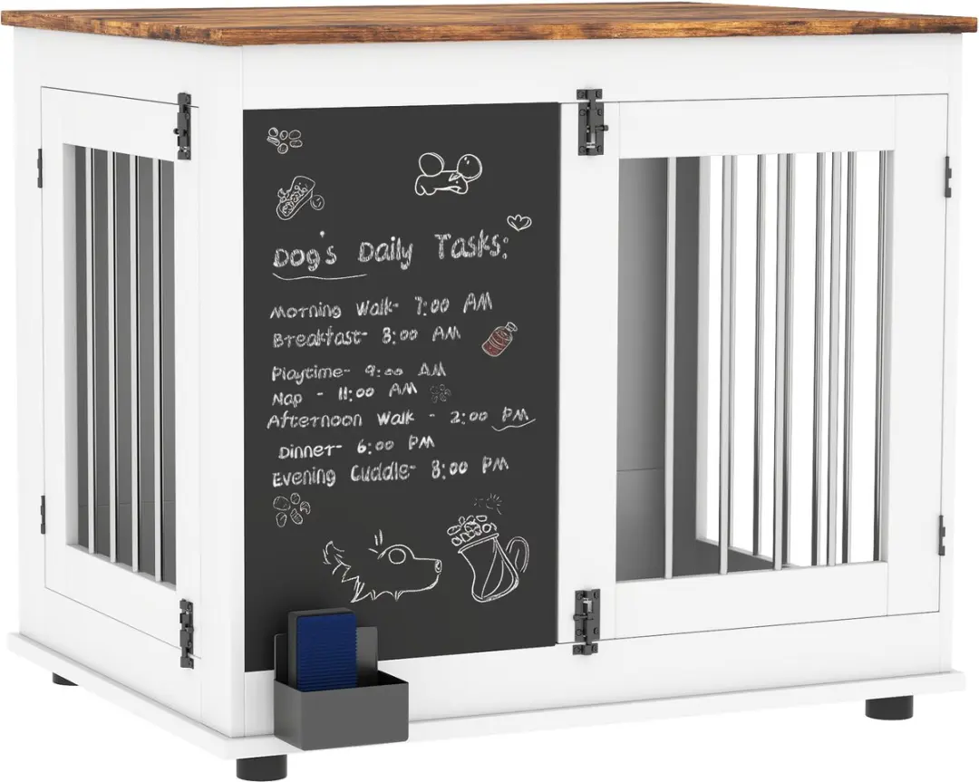 Pawhut Hondenbench Meubels 80x60x70cm