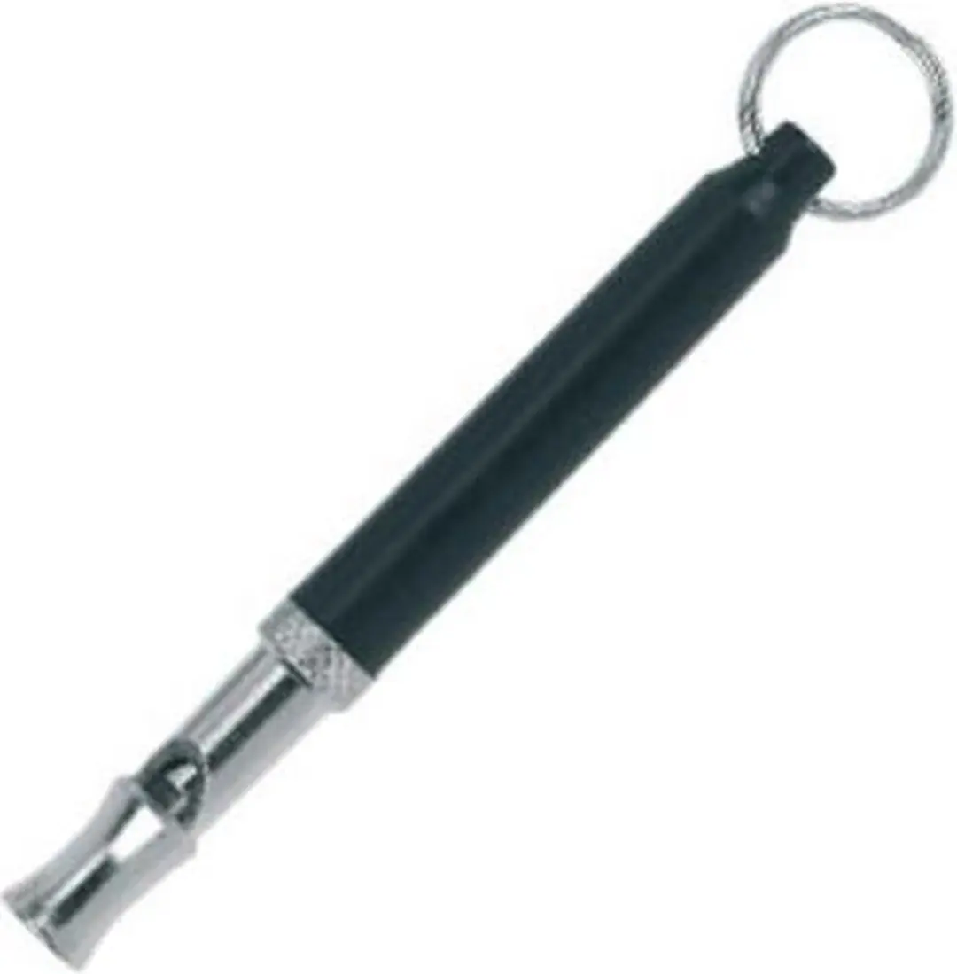 Kerbl Hondenfluitje - Zilver/Zwart