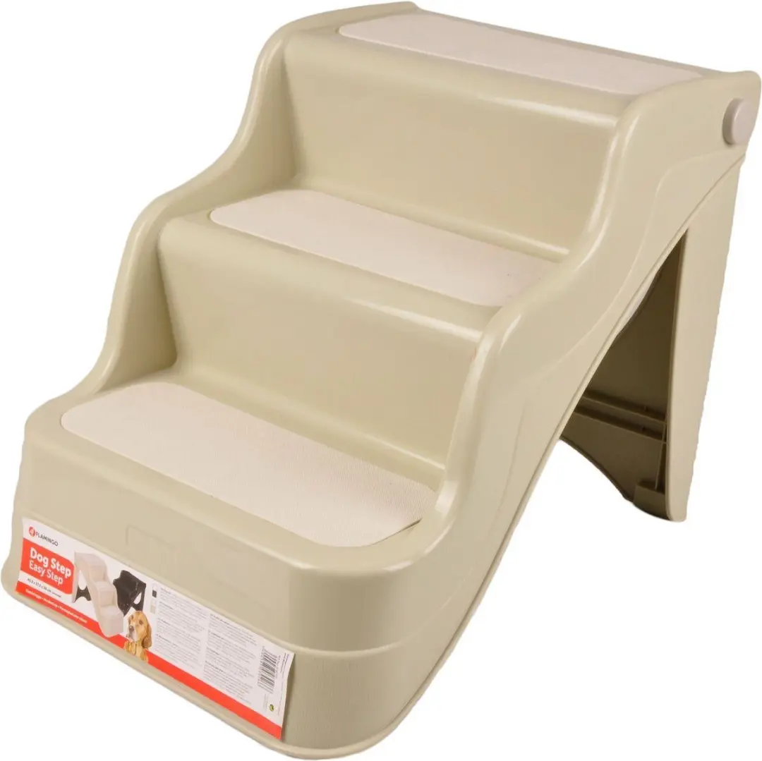 Flamingo Easystep Hondentrap - Inklapbaar Beige