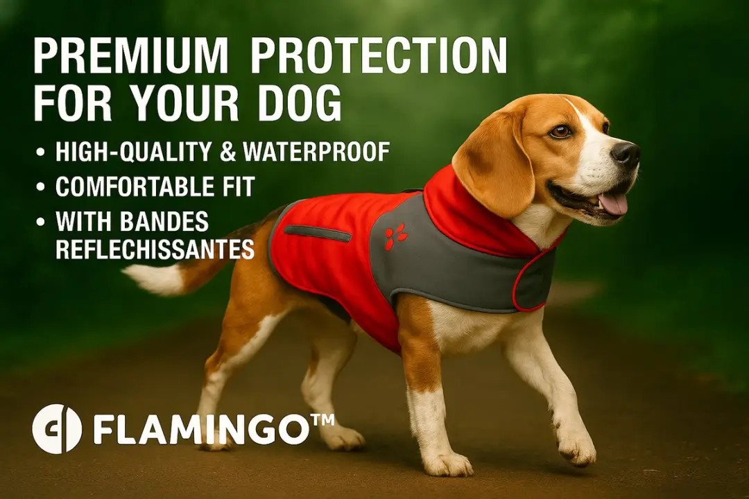 Flamingo Regenjas Juno Rood - 30cm