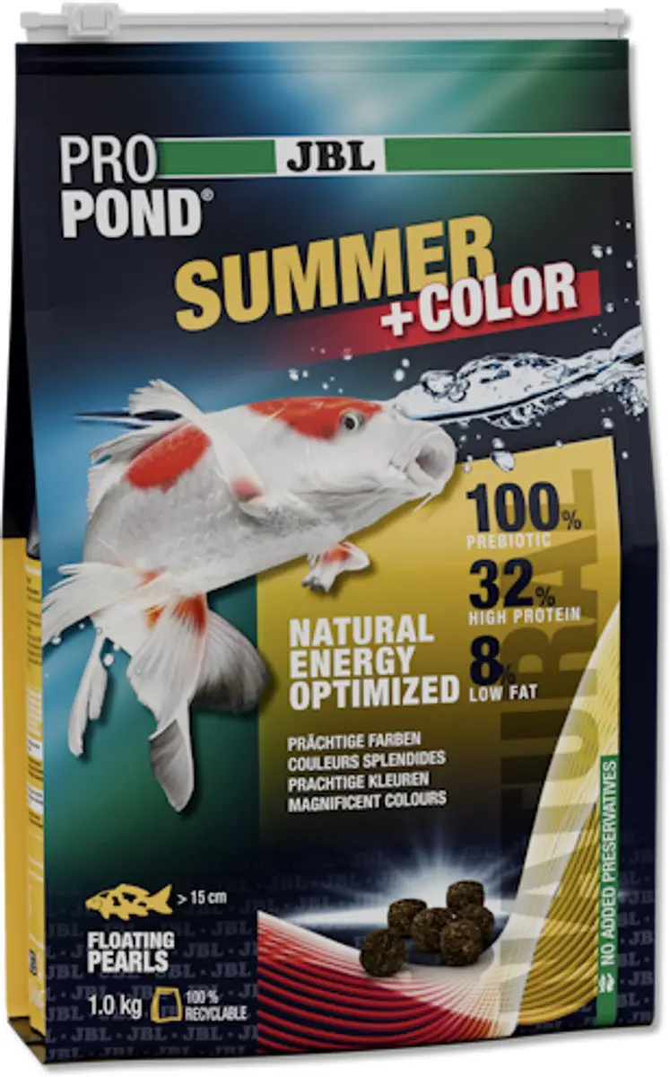 JBL ProPond Summer+Color 1KG Pondvoeding