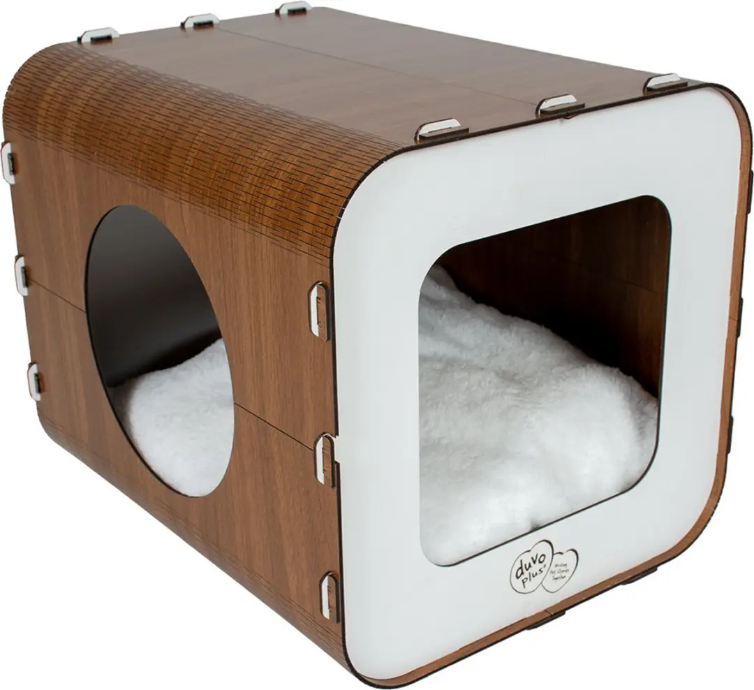 Duvo Kattenhuis Blanche MDF