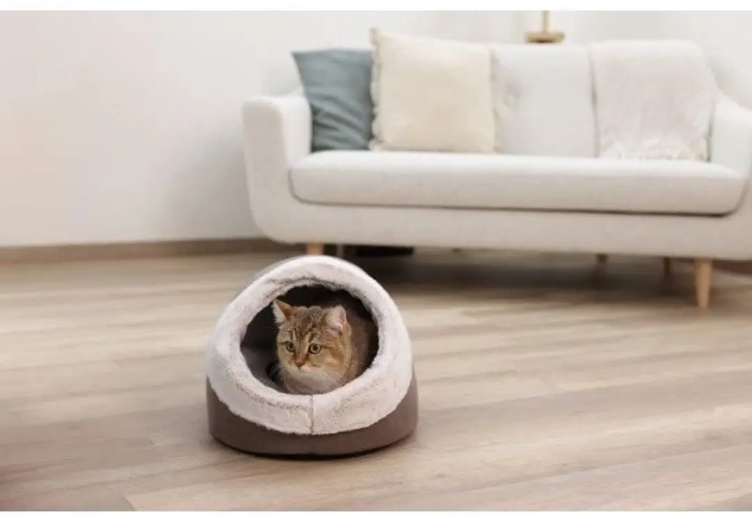 Kerbl Iglo voor Katten JANA - 43x54x35cm - Bruin