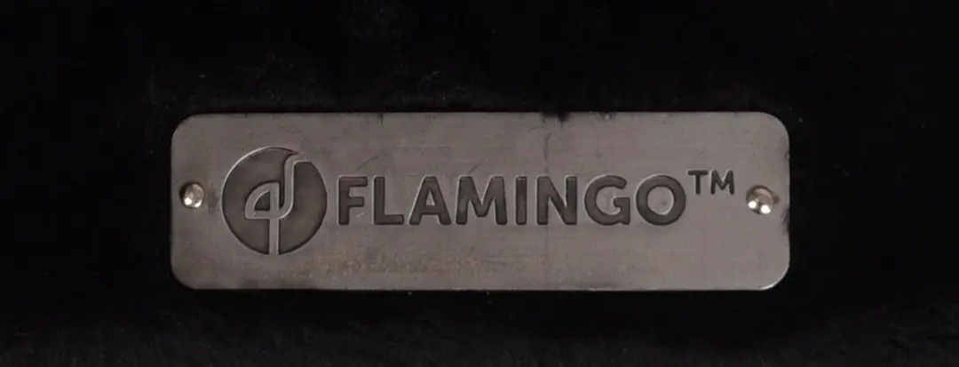 Flamingo Alfa Krabpaal - Zwart 40x40x90cm