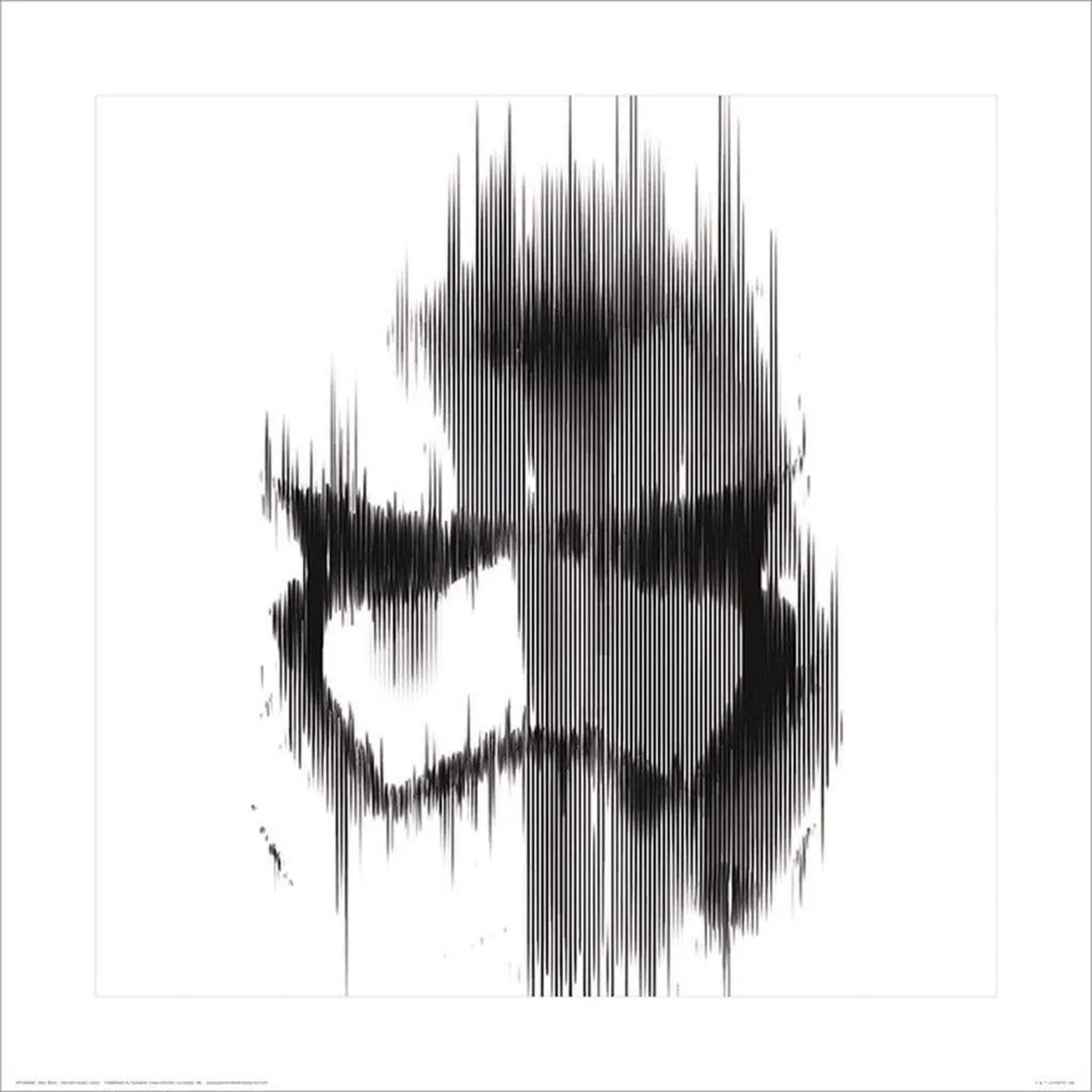 Star Wars Stormtrooper Lines Poster 40x40cm