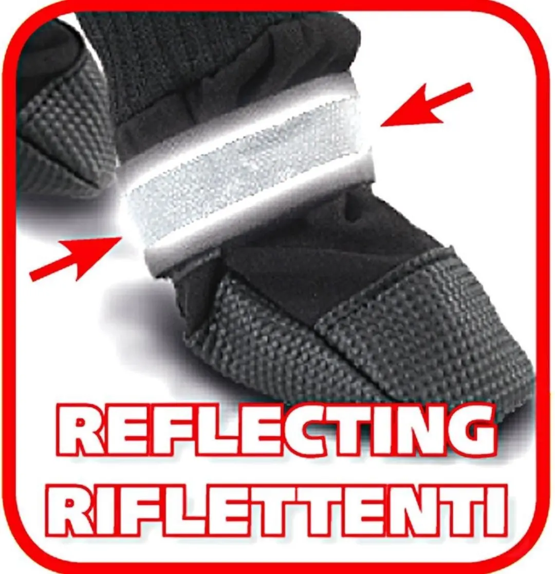 Ferplast Hondenschoenen Neopreen L - 8x9cm Zwart
