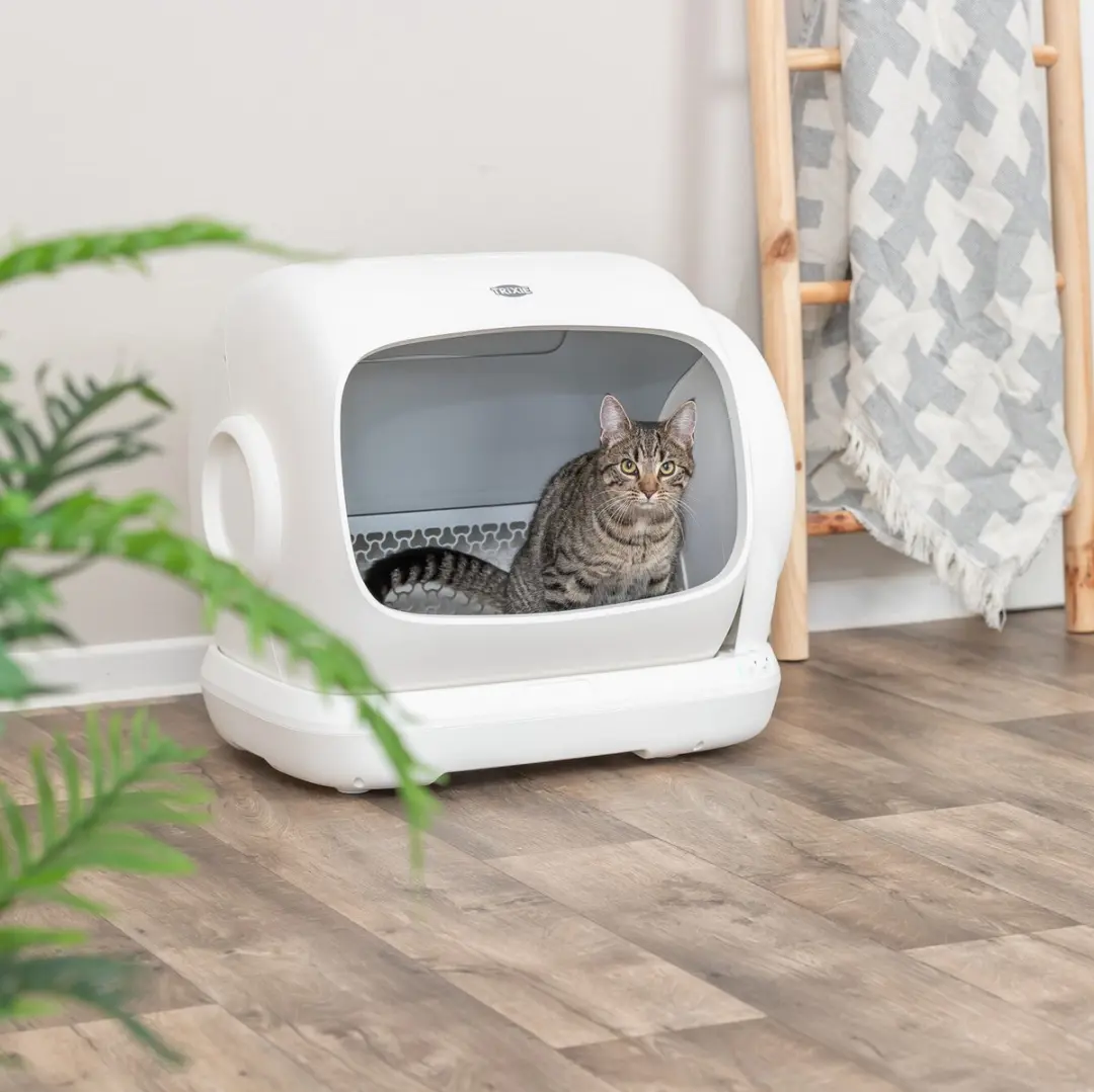 Trixie Zelfreinigende Elektrische Kattenbak XL - 63x51x60cm