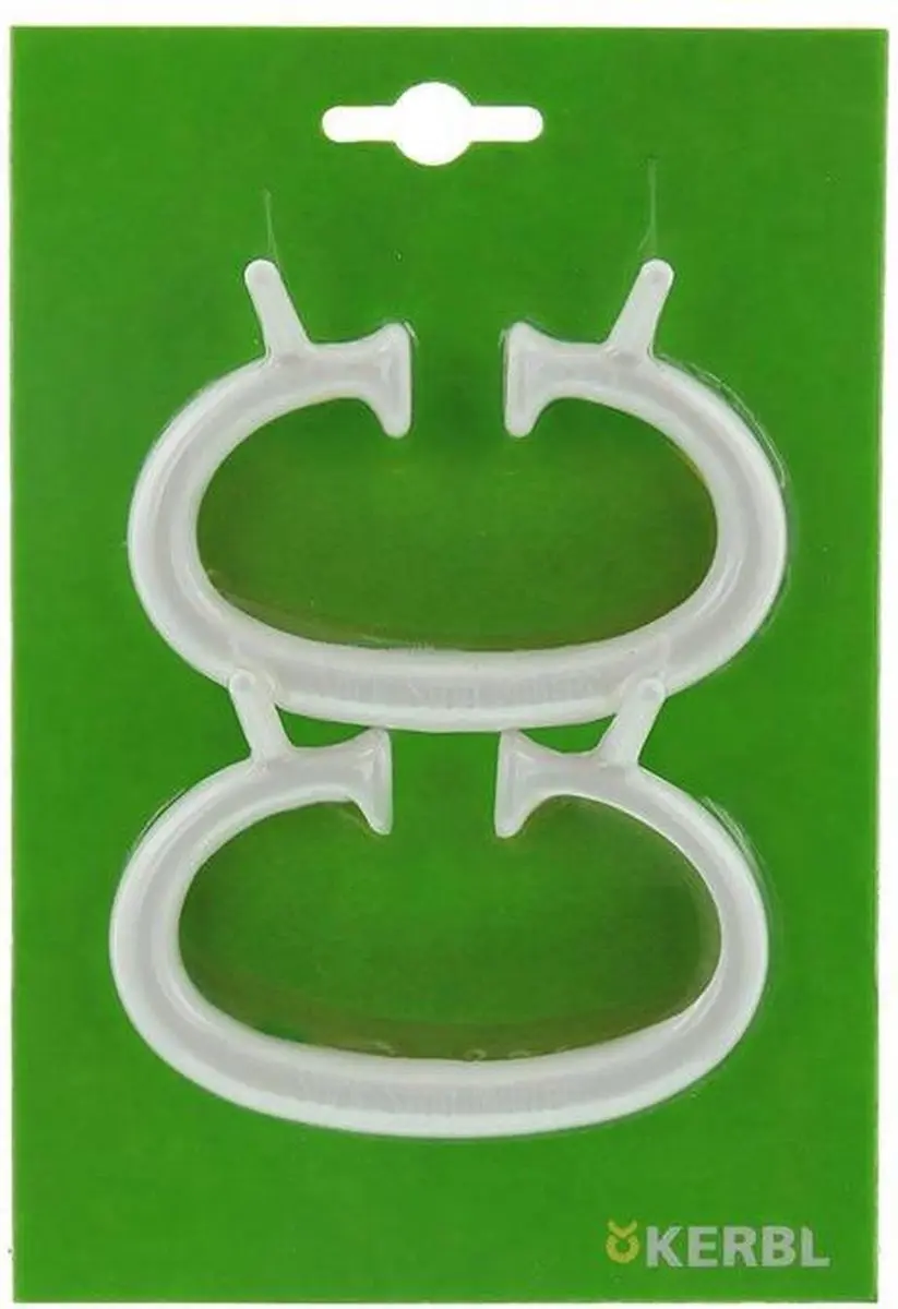 Kerbl Suckstop Anti Drink Ring Koe - 2 Stuks Wit