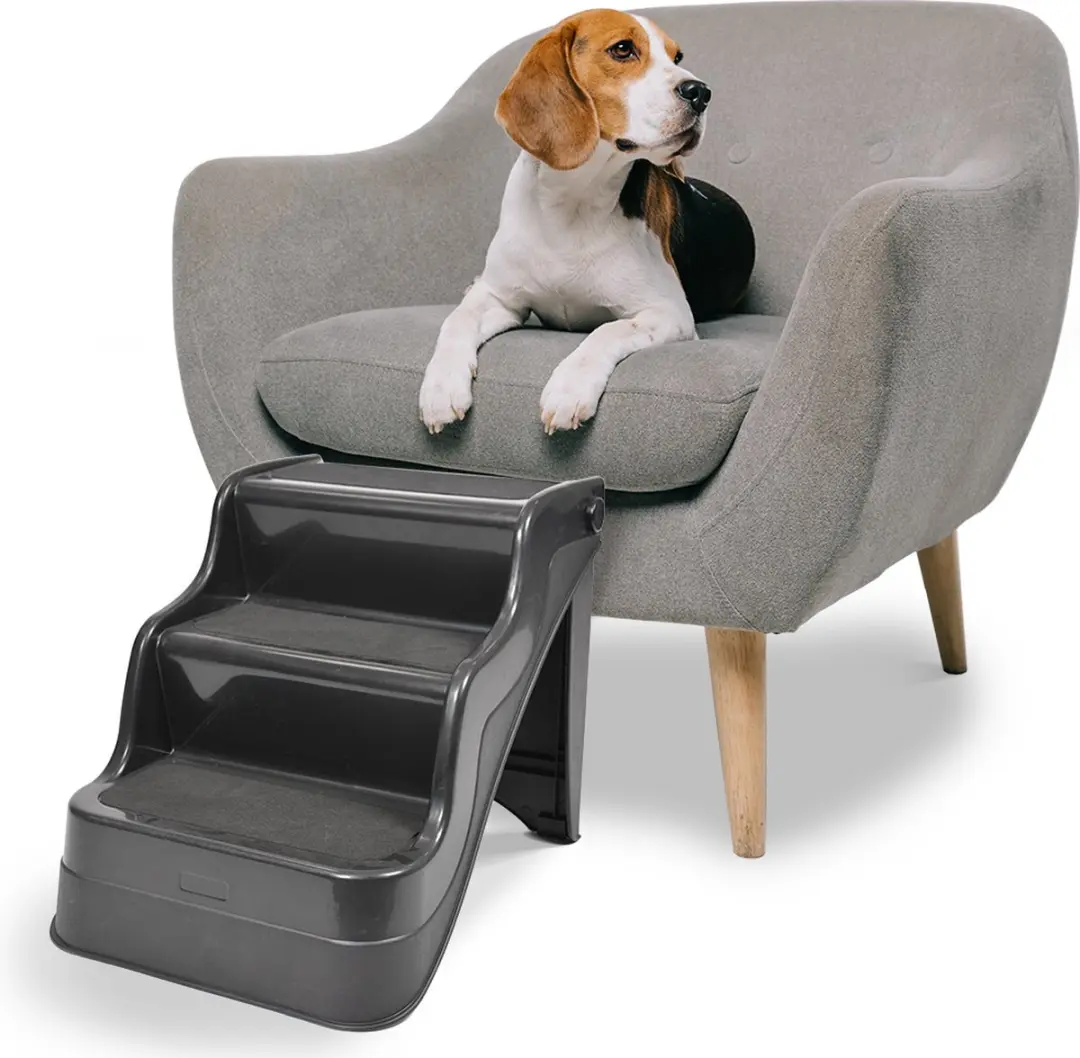 Duvo Easy-up Hondentrap 49x39x39cm - Zwart