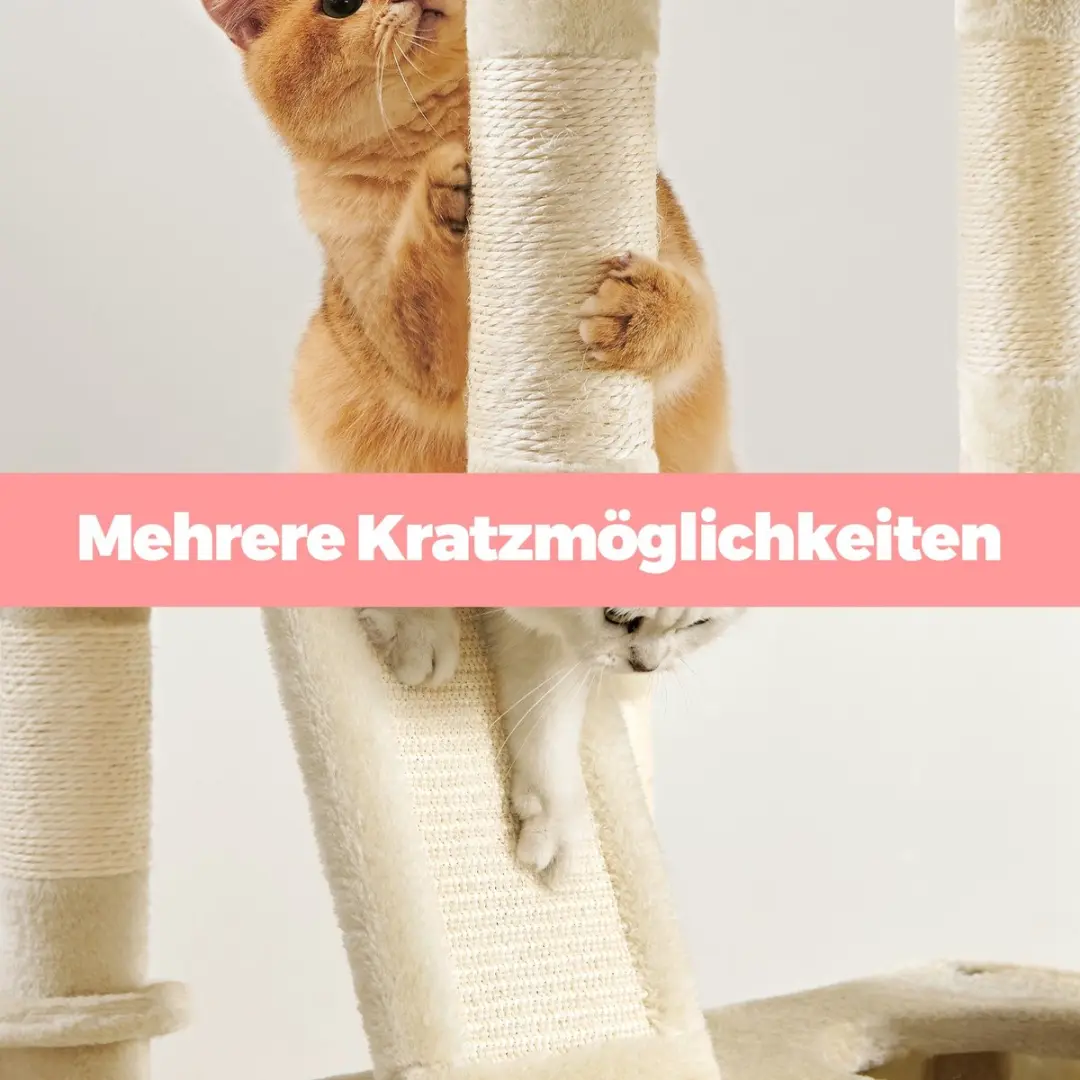 Songmics Krabpaal 206cm - 3 Ligplekken - 5 Niveaus