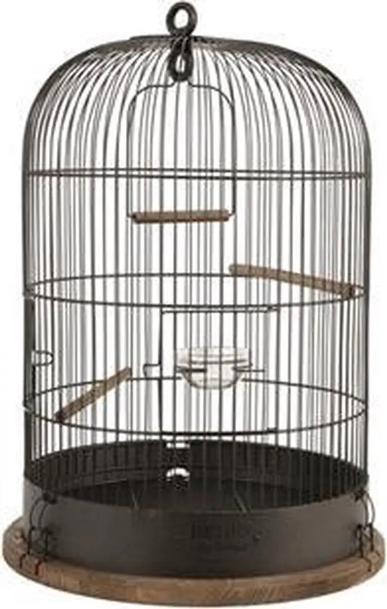 Zolux Retro Marthe Vogelkooi - 48x48x74cm - Blauw