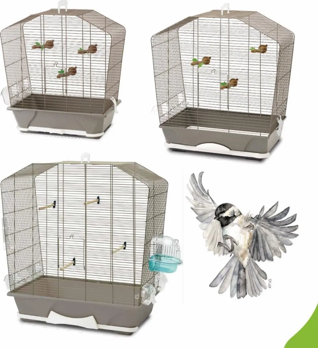 Savic Vogelkooi Camille 50 - 72x39x74cm - Taupe