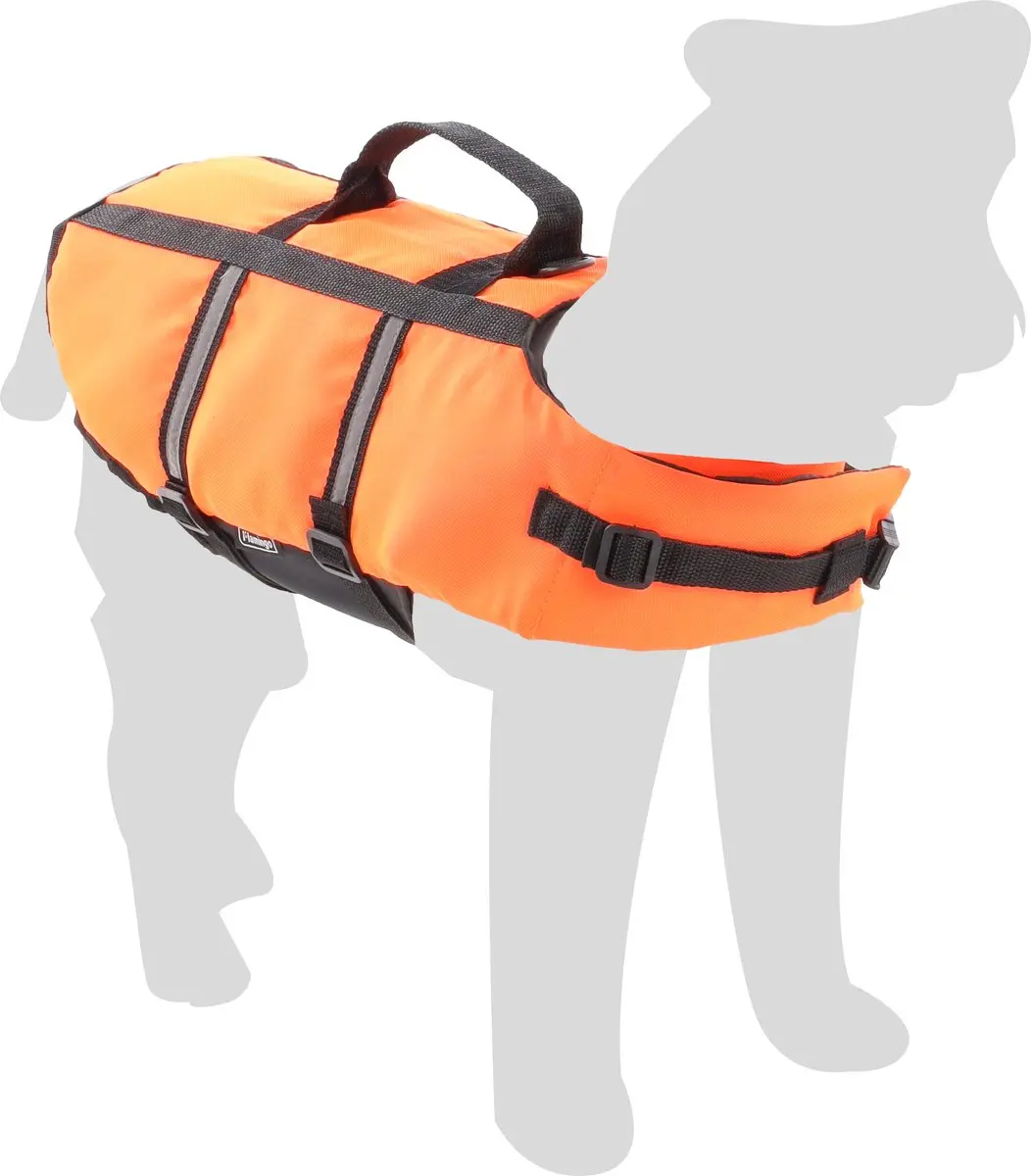Flamingo Marinus Zwemvest Hond XS - Fluorooranje