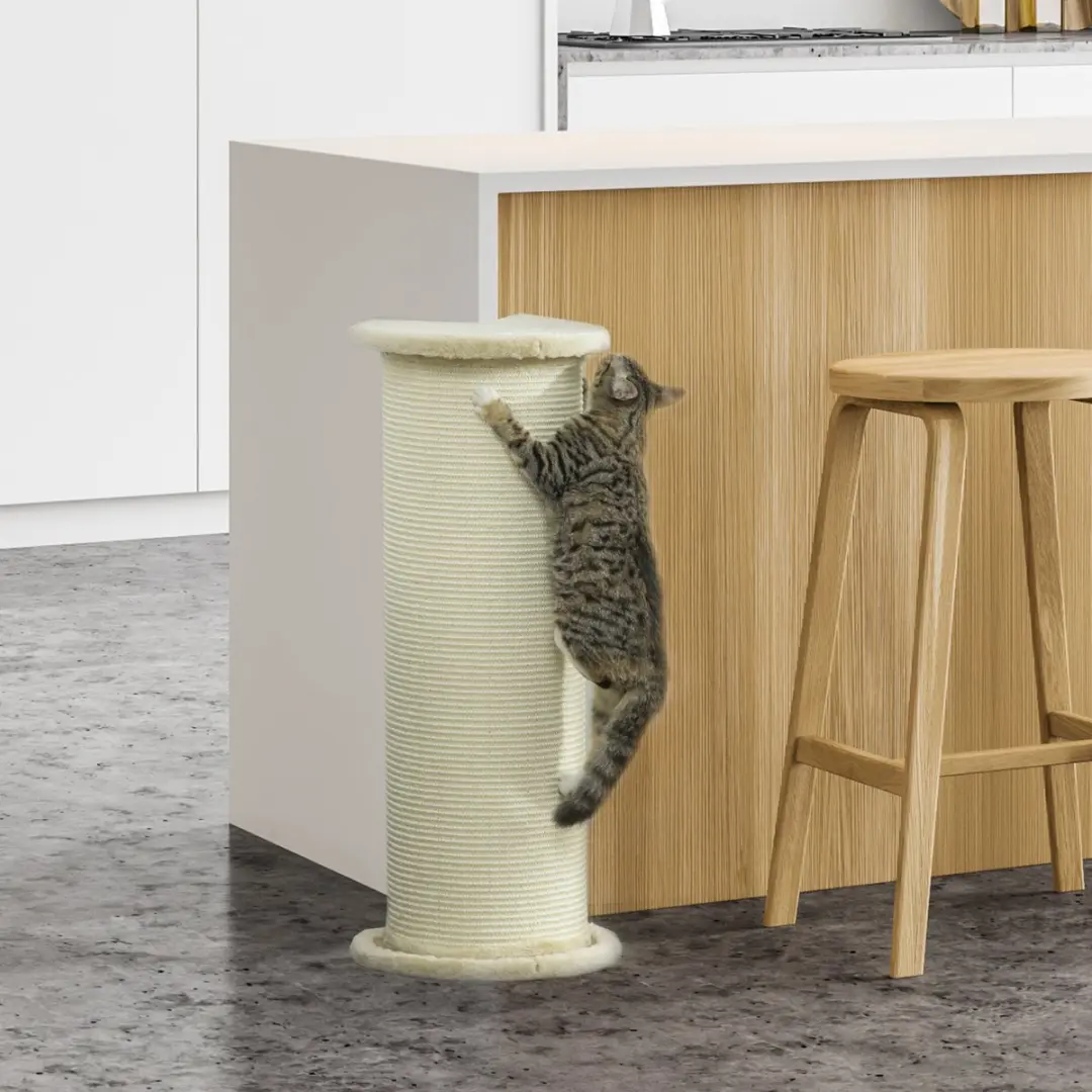 Pawhut Krabpaal D30-553V00 - Ø26cm Beige