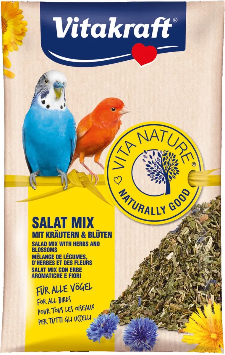 Vitakraft Salat Mix Voor Vogels - 5 Kleuren
