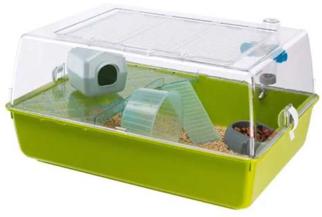 Ferplast Mini Duna Hamsterkooi - 55x39x27cm - Assorti