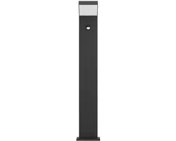 Eglo Grottazzolina Staande Lamp Sensor LED 10W - Zwart/Melkkleurig